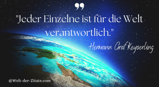 Zitate über die Welt inspirierend zum nachdenken