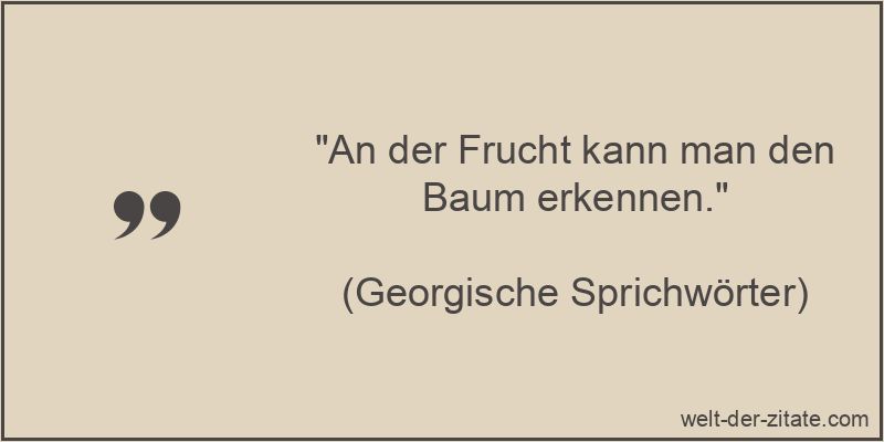 An der Frucht kann man den Baum erkennen.