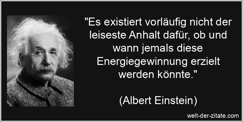 Es existiert vorläufig nicht der leiseste Anhalt dafür, ob und wann