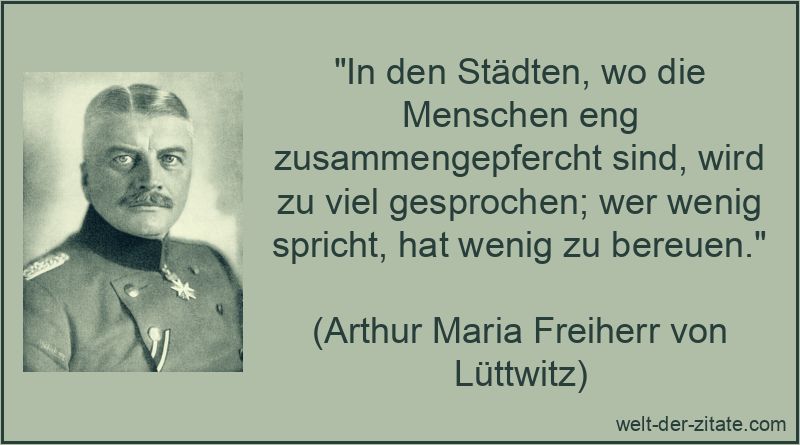 In den Städten, wo die Menschen eng zusammengepfercht sind, wird zu