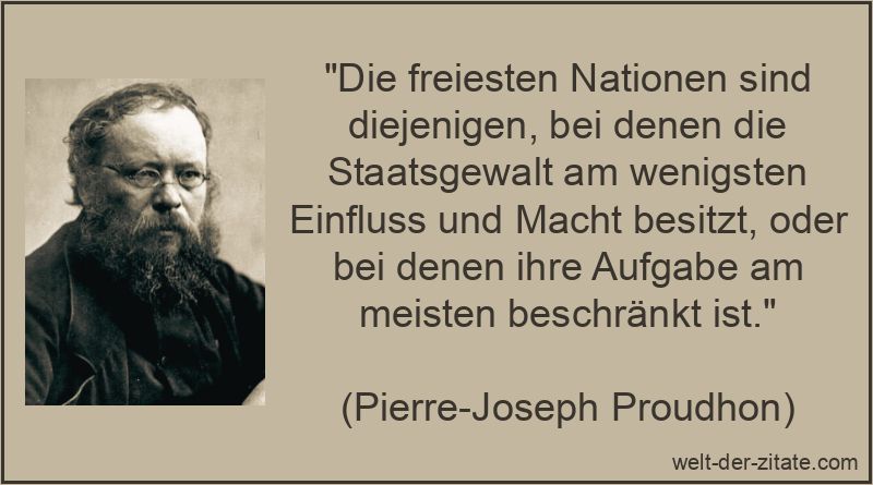 Die freiesten Nationen sind diejenigen, bei denen die Staatsgewalt am